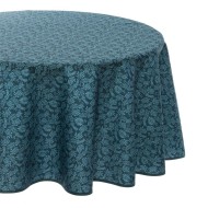 Dekorstyle Okrúhly obrus Etnik 180 cm modro-zelený - cena, srovnání