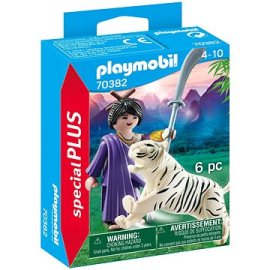 Playmobil 70382 Azíjska bojovnica s tigrom