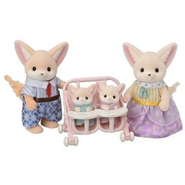 Sylvanian Families Rodina fénok s dvojčatami