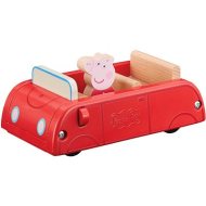 Tm Toys Prasiatko Peppa drevené rodinné auto + figúrka Peppa - cena, srovnání