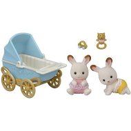 Sylvanian Families Dvojčatá Chocolate králikov s kočíkom - cena, srovnání