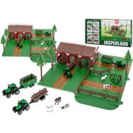 Ikonka Farmárska ohrádka so zvieratami traktor Jasperland - cena, srovnání