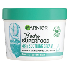 Garnier Body Superfood 48h Soothing Cream Aloe Vera + Magnesium 380ml