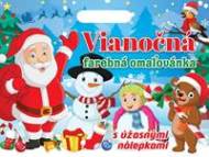 Vianočná farebná omaľovánka - cena, srovnání