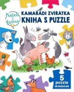 Kamarádi zvířátka kniha s puzzle Přátelé - cena, srovnání