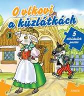 O vlkovi a kůzlátkách - 5 skládaček puzzle - cena, srovnání