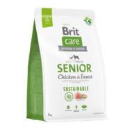 Brit Care Dog Sustainable Senior 3kg - cena, srovnání