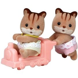 Sylvanian Dvojčatá Orieškové veveričky