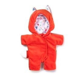 Lilliputiens Oranžový overal pre bábiky - líška Alice