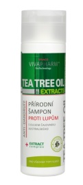 Vivapharm Tea Tree Oil & Extracts Šampón proti lupinám 200ml