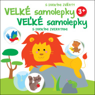 Velké samolepky s divokými zvířaty - cena, srovnání