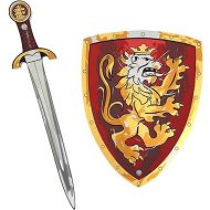 Liontouch Rytiersky set, červený - Meč a štít - cena, srovnání