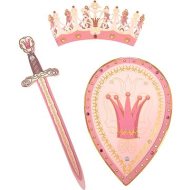 Liontouch Kráľovná Rosa set - Meč, štít a koruna - cena, srovnání