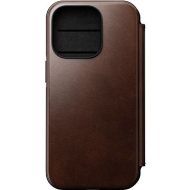 Nomad Leather MagSafe Folio Brown iPhone 14 Pro - cena, srovnání