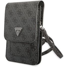 Guess Guess PU 4G Triangle Logo Phone Bag Black