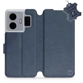 Mobiwear kožené flip pre Realme GT3 – Modré