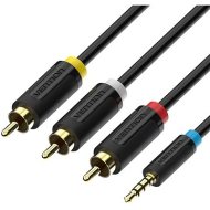 Vention 2.5mm Male to 3x RCA Male AV Cable 1.5m - cena, srovnání