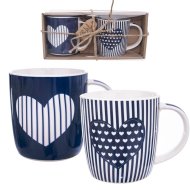 Orion Hrnček porcelánový JUST LOVE 2x390ml - cena, srovnání