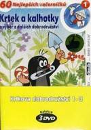 Krtkova dobrodružství 1-3 - 3 DVD - cena, srovnání