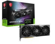 MSI RTX 4070 GAMING X SLIM 12G - cena, srovnání