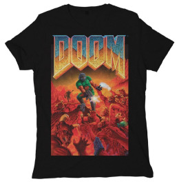 Tričko Doom: Cover