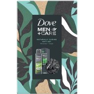 Dove Men+Care Vianočný balíček pre mužov so sprchovou špongiou - cena, srovnání