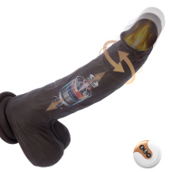 Paloqueth Thrusting & Rotating Dildo Vibrator with Suction Cup 8.5" - cena, srovnání