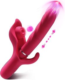 Paloqueth Thrusting 3-in-1 G-Spot Rabbit Triple