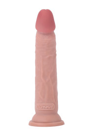 Toy Joy Get Real Deluxe Dual Density Dong 8 Inch