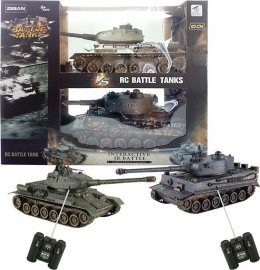 Sparkys 1:24 RC TANK T34 vs TIGER (sada 2ks)