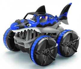 Mac Toys Obojživelné auto žralok modré