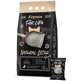 Fitmin For Life Cat Natural Litter Plus prírodné stelivo 10l