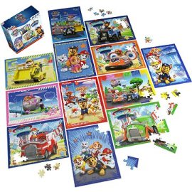 Spinmaster SMG Labkova Patrola Veľké puzzle 12 ks