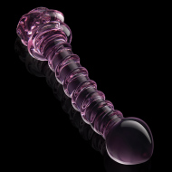 Dream Toys Glaze Glass Rosebud Spiral G-Spot Dildo - cena, srovnání