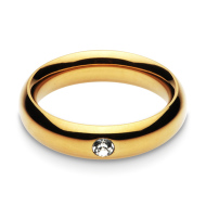 Black Label Jewelled Golden Donut Cockring 50mm - cena, srovnání