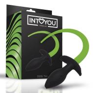 Intoyou Shining Line Glow in the Dark Dog Tail Butt Plug - cena, srovnání