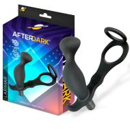 Afterdark Larimar Vibrating Anal Plug with Penis - cena, srovnání