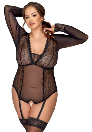 Cottelli Curves Delicate Long-Sleeved Body