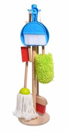 Lucy&Leo 302 Upratovací sada - drevená hračka 7 dielov