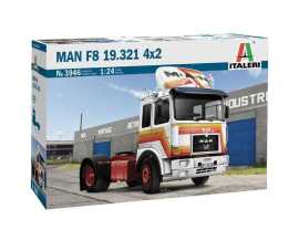 Italeri Model Kit truck 3946 - MAN F8 19.321 4x2
