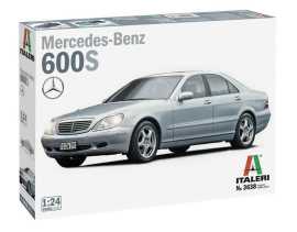 Italeri Model Kit auto 3638 - Mercedes Benz 600S