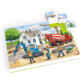 Hubelino Puzzle - Na stavenisku