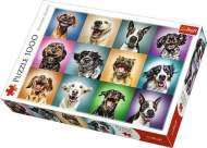 Trefl Puzzle Funny dogs 1000 - cena, srovnání