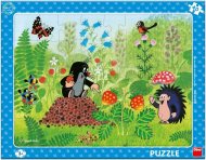 Dino Puzzle Krtko a jahody 40 dielikov doskové - cena, srovnání