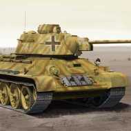 Academy Games Model Kit tank 13502 - German T-34/76 747(r) (1:35) - cena, srovnání