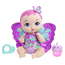 Mattel My Garden Baby Moje prvé bábätko Purpurový motýlik
