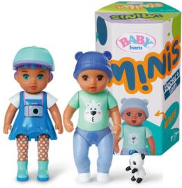 Zapf Creation 906040 BABY born Minis Sada 2 bábik, verzia 3