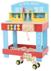 Bigjigs Toys Drevený pracovný stôl