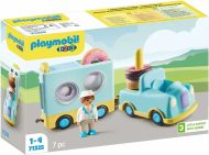 Playmobil 71325 1.2.3: Bláznivý Donut Truck s funkciou ukladania a triedenia - cena, srovnání