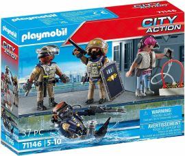 Playmobil City Action 71146 Sada figúrok špeciálnej jednotky